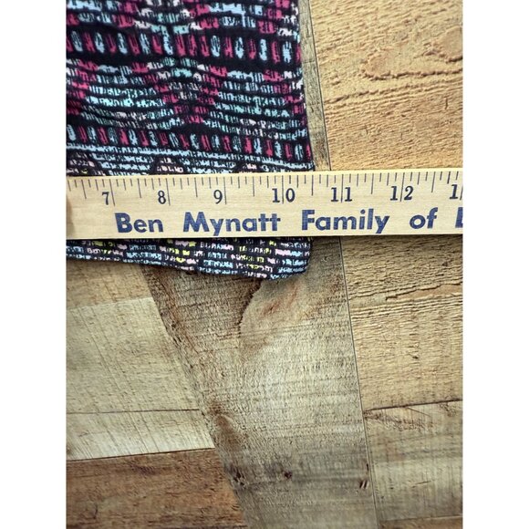 Vanilla Star Boho Tribal Print Wide Leg Pants Size L Drawstring Waist - Picture 8 of 11